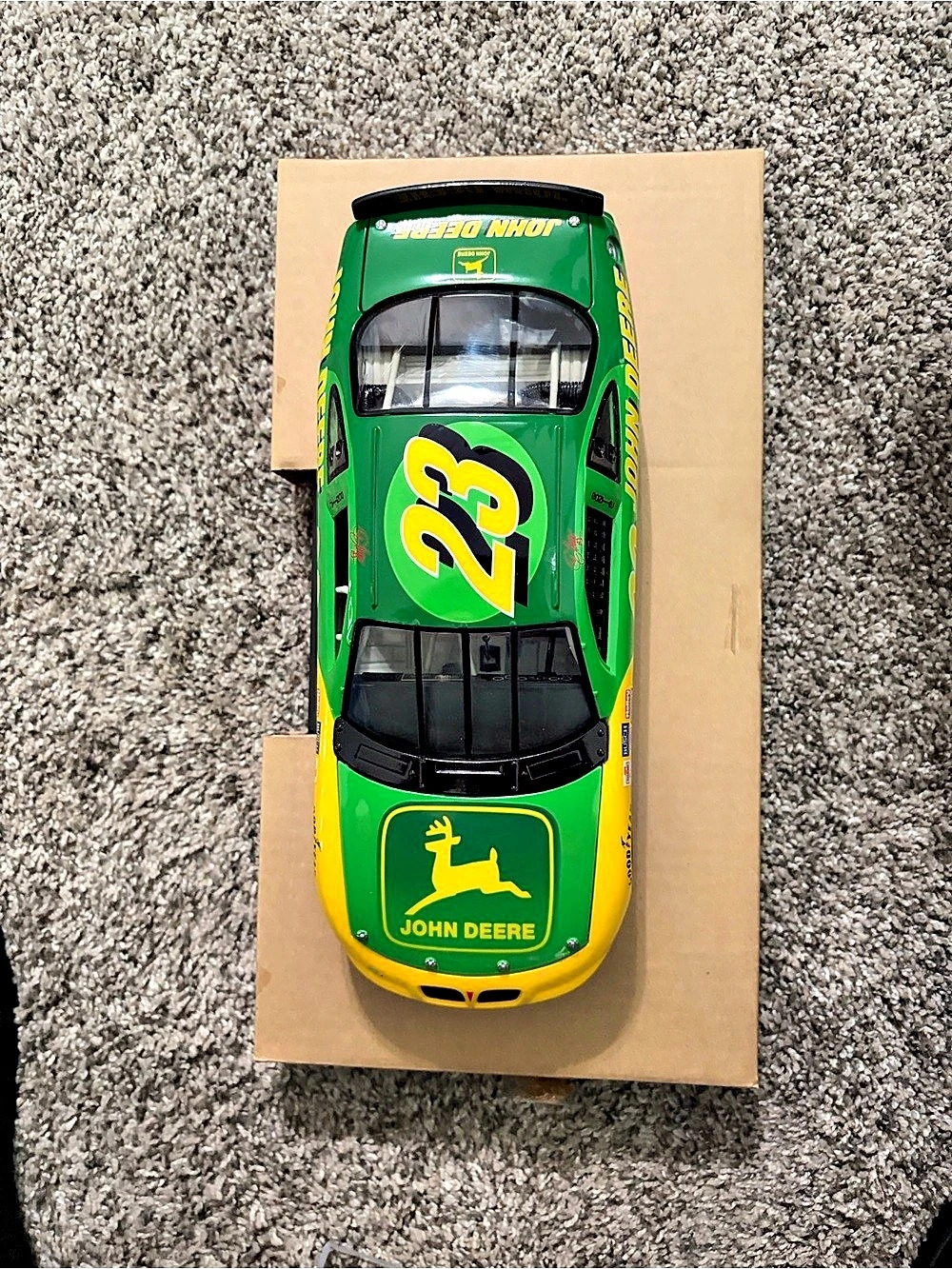 John Deere Race Car Green & Yellow